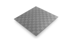 Лист рифленый оцинкованный 10x1500x6000 Cт20 ГОСТ 8568-77